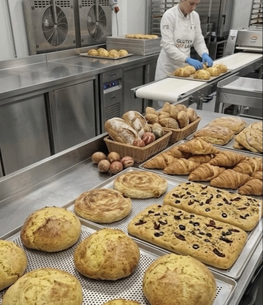 Kroasani i slatka peciva iz Gluten Off Lab asortimana